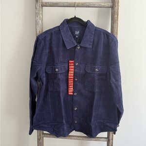 GAP Men's Blue Corduroy Jacket